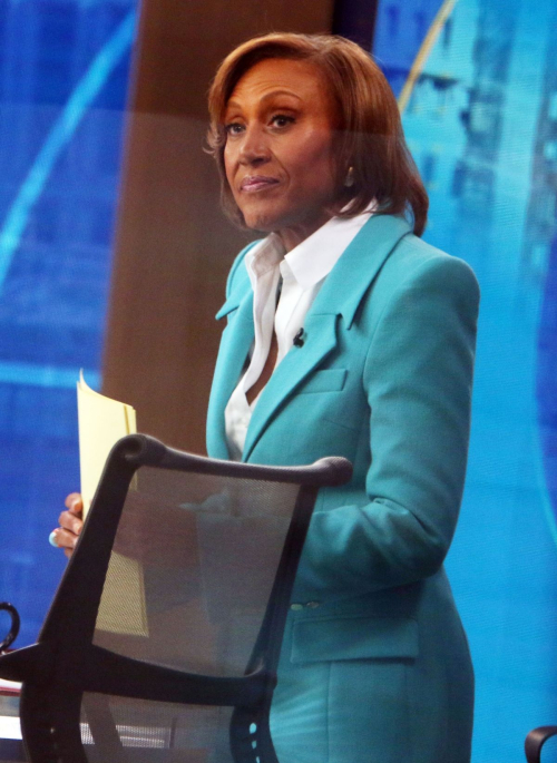 Robin Roberts at Good Morning America in New York, October 2024