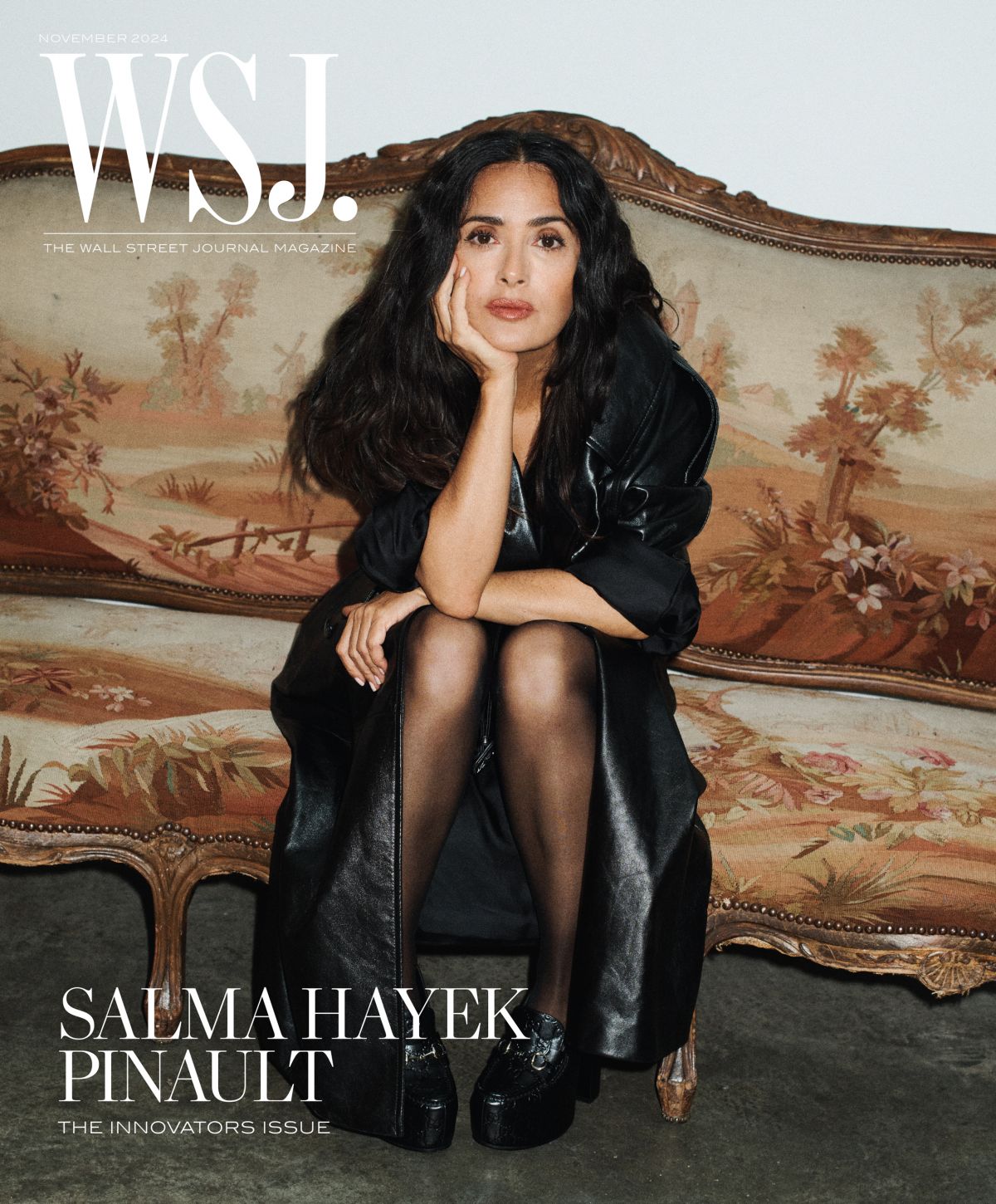 Salma Hayek for WSJ. Magazine Innovator Issue, 2024