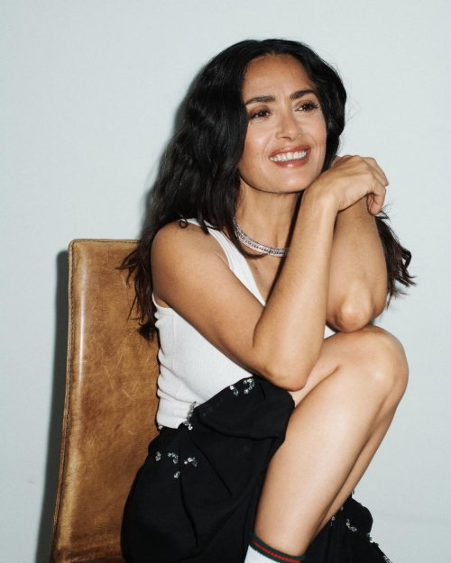 Salma Hayek for WSJ. Magazine Innovator Issue, 2024 1