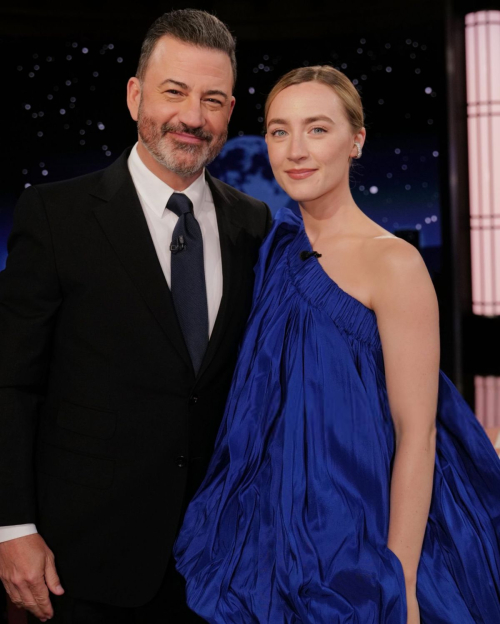 Saoirse Ronan at Jimmy Kimmel Live, October 2024 1