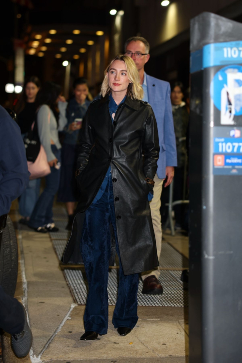 Saoirse Ronan at The Outrun Discussion at 92NY in New York, October 2024 6