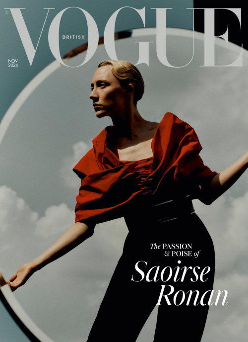 Saoirse Ronan for Vogue UK November 2024