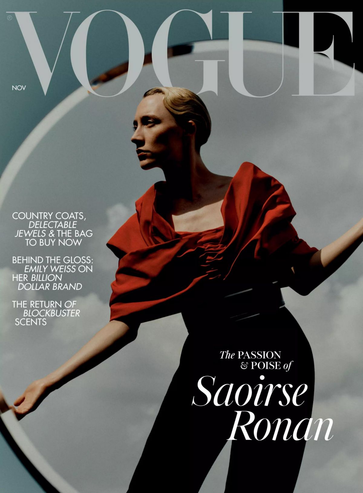 Saoirse Ronan in Vogue UK, November 2024