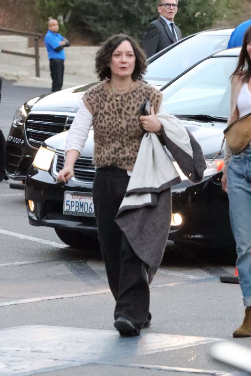 Sara Gilbert at Joni Mitchell Concert in Hollywood, October 2024