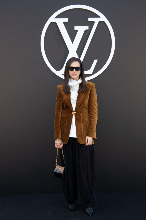 Sara Serraiocco at Louis Vuitton SS25 Fashion Show in Paris, October 2024 2