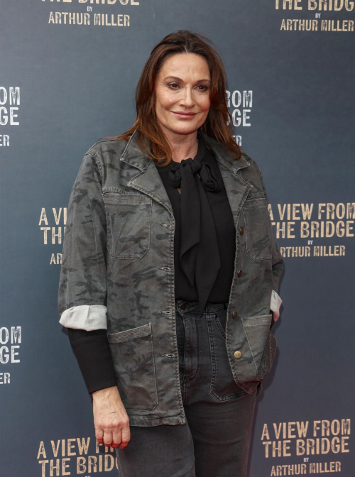 Sarah Parish at A View From The Bridge Press Night, October 2024