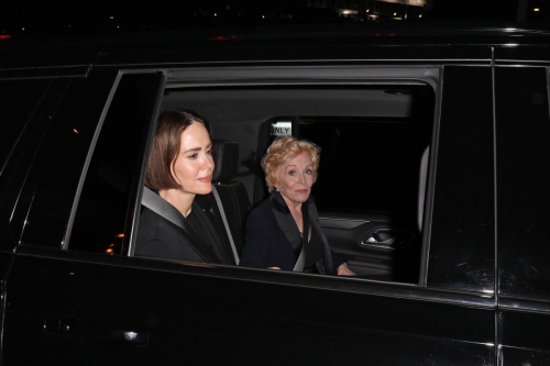 Sarah Paulson and Holland Taylor Leave Chateau Marmont in Los Angeles, October 2024