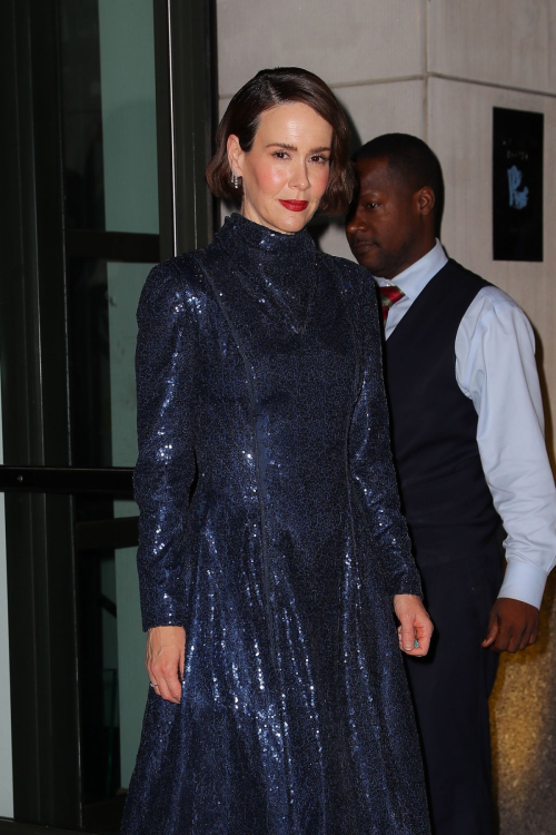 Sarah Paulson Leaves Whitby Hotel in New York, October 2024 3