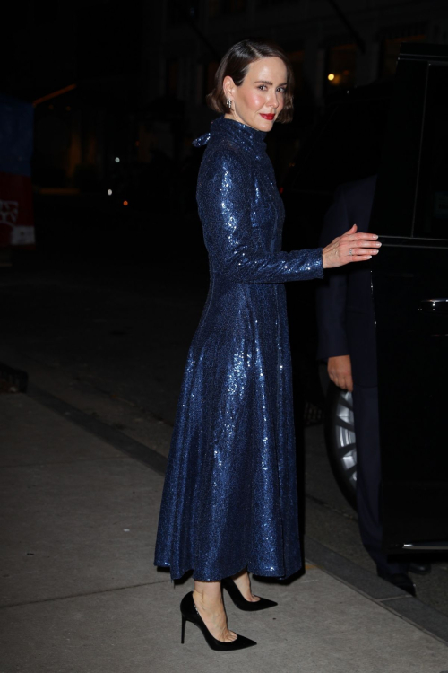 Sarah Paulson Leaves Whitby Hotel in New York, October 2024 6