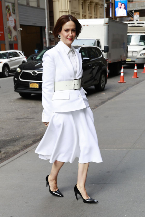 Sarah Paulson Out and About in New York, October 2024 1