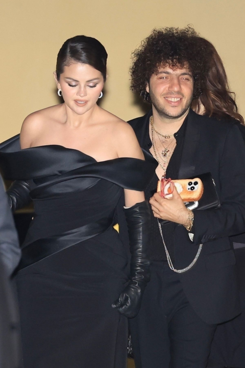 Selena Gomez and Benny Blanco at Emilia Perez Premiere Hollywood, October 2024