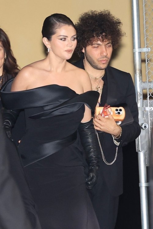 Selena Gomez and Benny Blanco at Emilia Perez Premiere Hollywood, October 2024 2