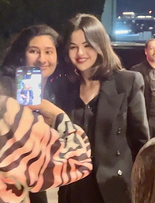 Selena Gomez Greets Fans Promoting Emilia Perez Hollywood, October 2024 1