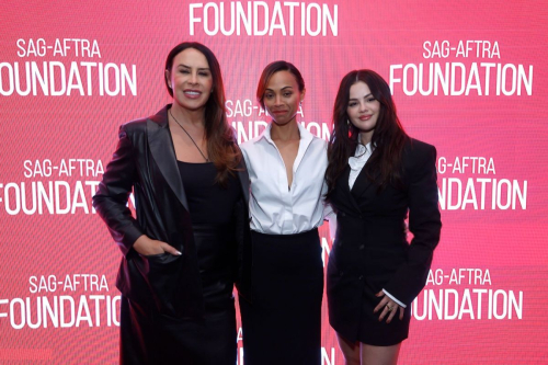 Selena Gomez, Zoe Saldana at SAG-AFTRA Foundation Conversations October 2024