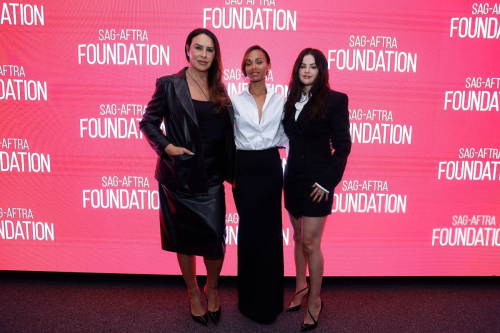 Selena Gomez, Zoe Saldana at SAG-AFTRA Foundation Conversations October 2024 1