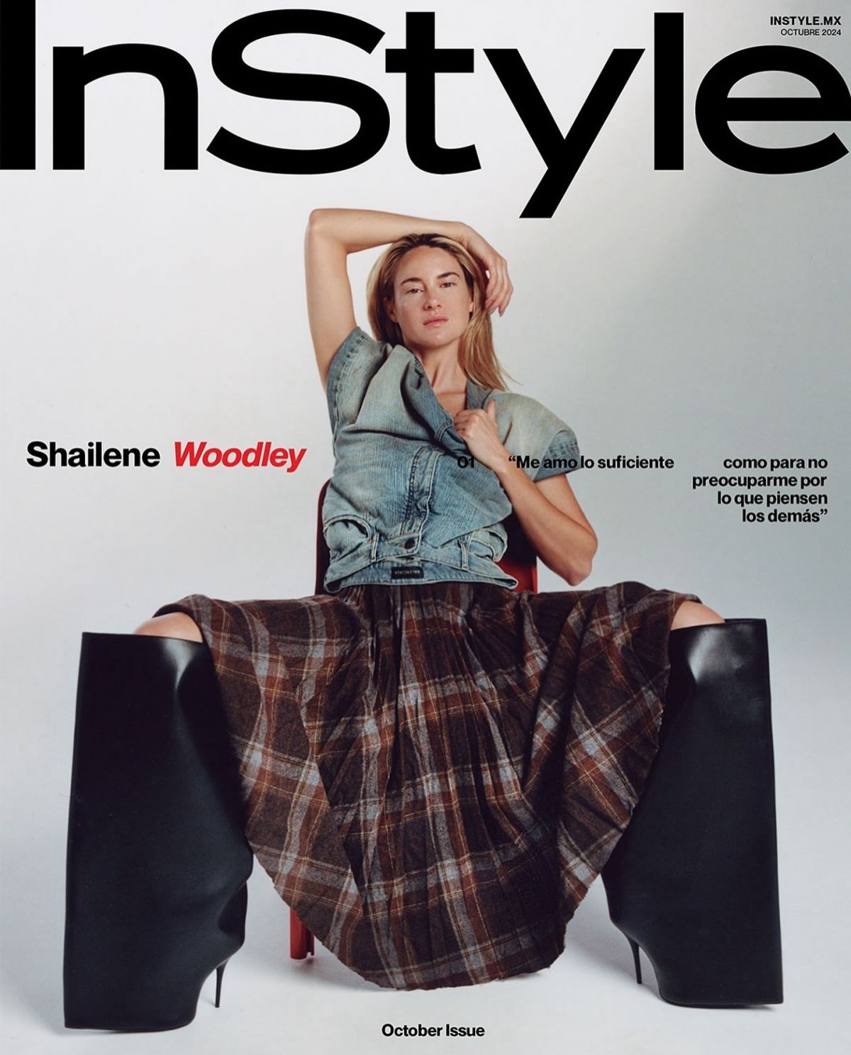 Shailene Woodley for InStyle Mexico, October 2024