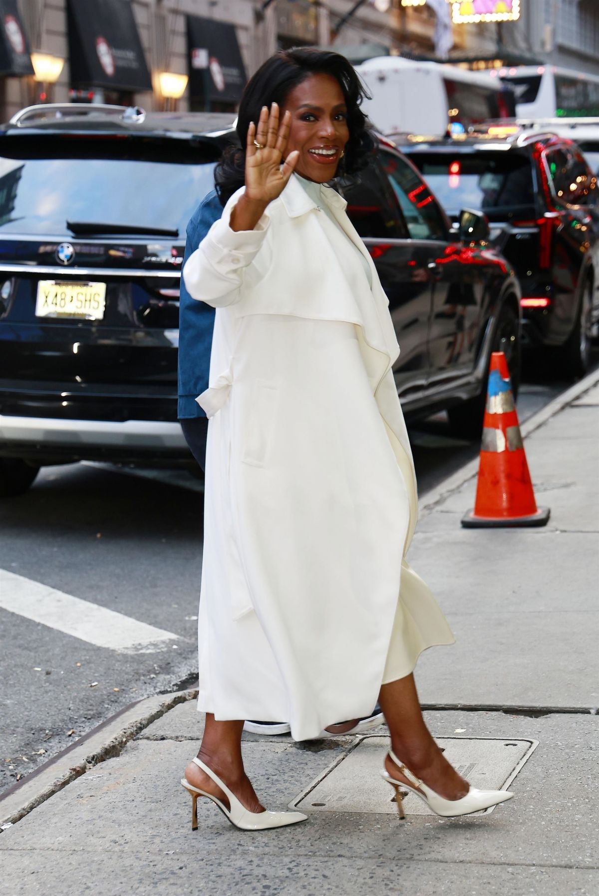 Sheryl Lee Ralph Arrives at Good Morning America in New York, September 2024