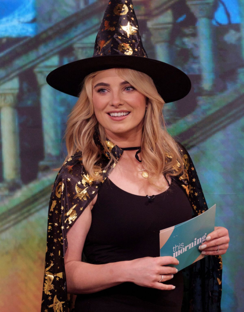 Sian Welby at This Morning TV Show in London, October 2024 1