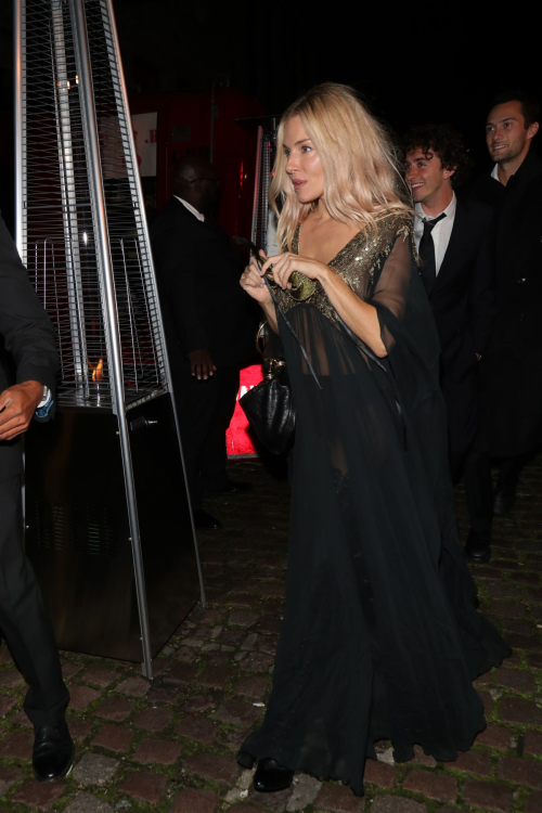 Sienna Miller Leaves Chiltern Firehouse 10 Year Anniversary Party in London, October 2024 4