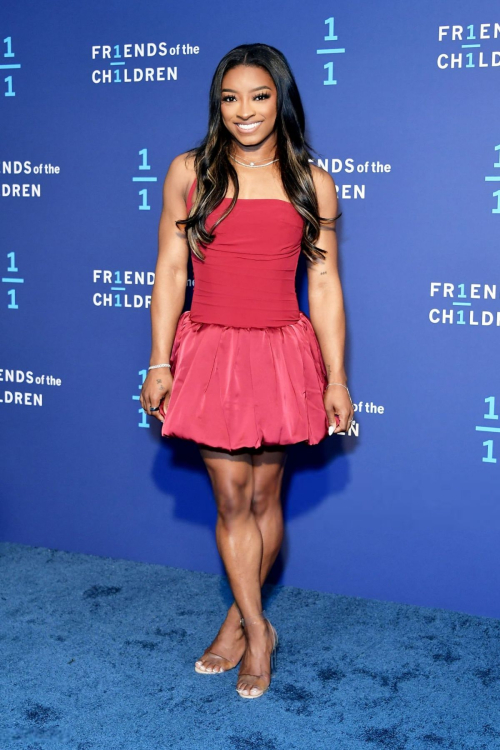 Simone Biles at Friends of Children Gala in Santa Monica, October 2024 1