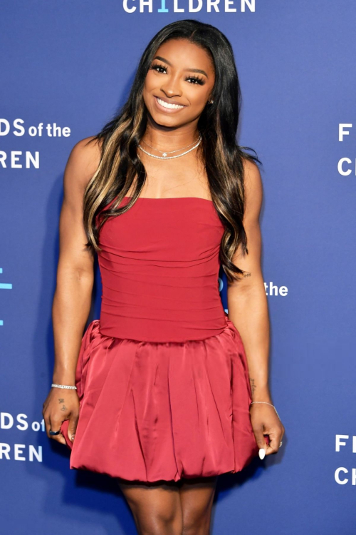 Simone Biles at Friends of Children Gala in Santa Monica, October 2024 3