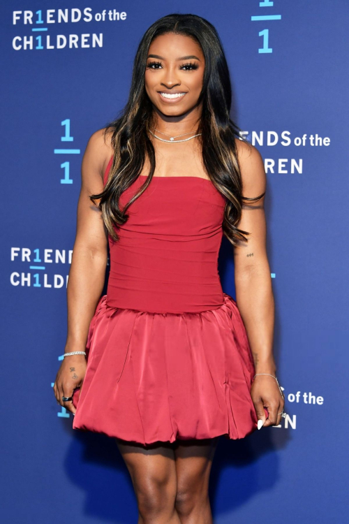 Simone Biles at Friends of Children Gala in Santa Monica, October 2024 6