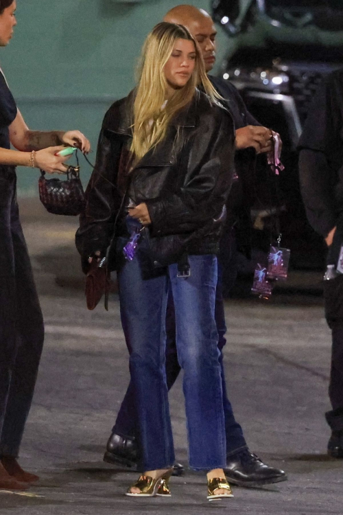 Sofia Richie Arrives at Paris Hilton