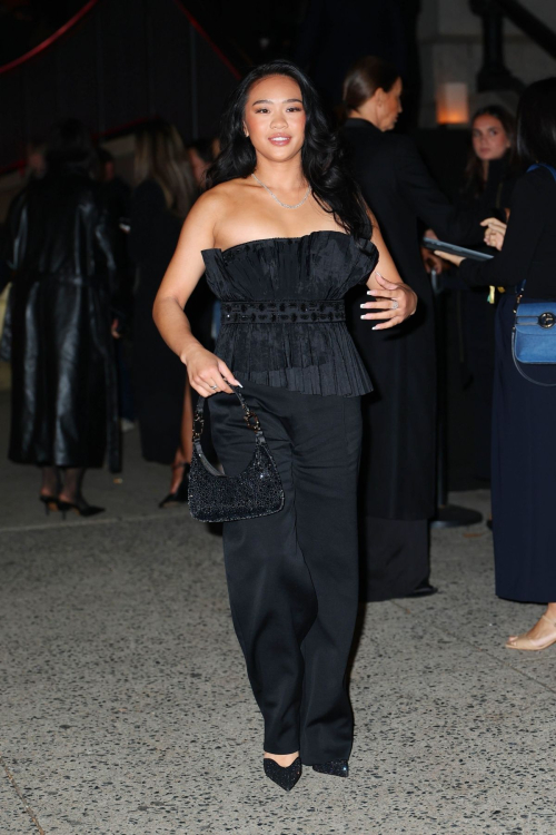 Sunisa Lee at Giorgio Armani SS25 Fashion Show in New York, October 2024 6