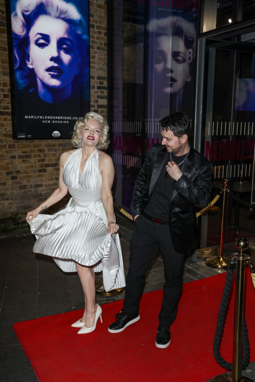 Suzie Kennedy at Marilyn: The Exhibition Opening Night, October 2024 1