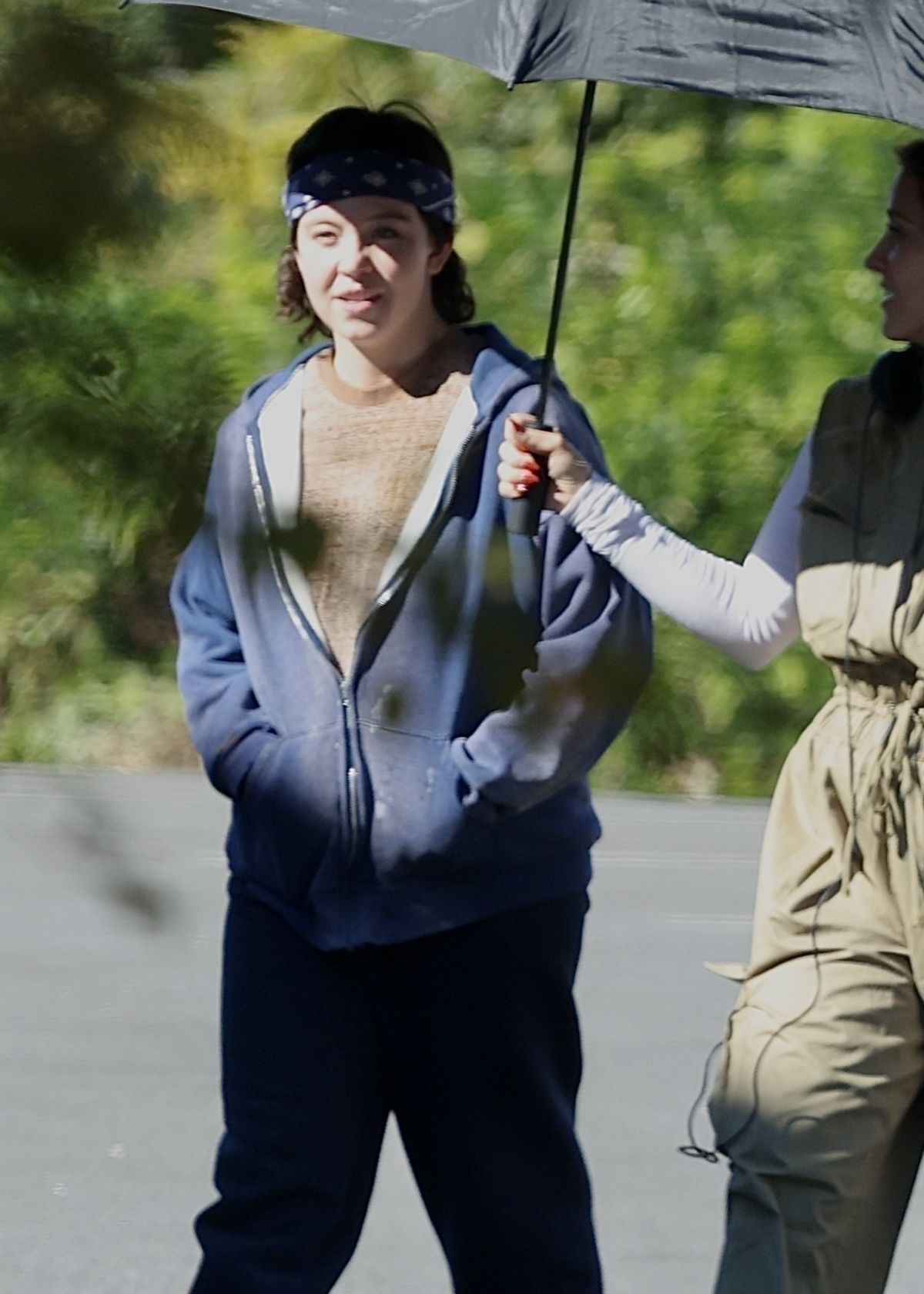 Sydney Sweeney on Set of Apopka in Charlotte October 2024