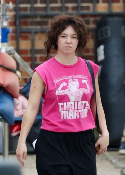 Sydney Sweeney on the Set of Her Boxing Biopic, October 2024 6