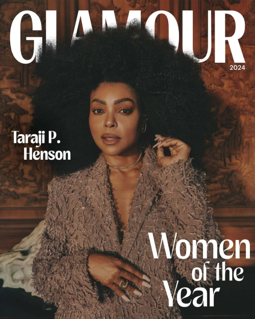 Taraji P. Henson for Glamour Magazine, October 2024