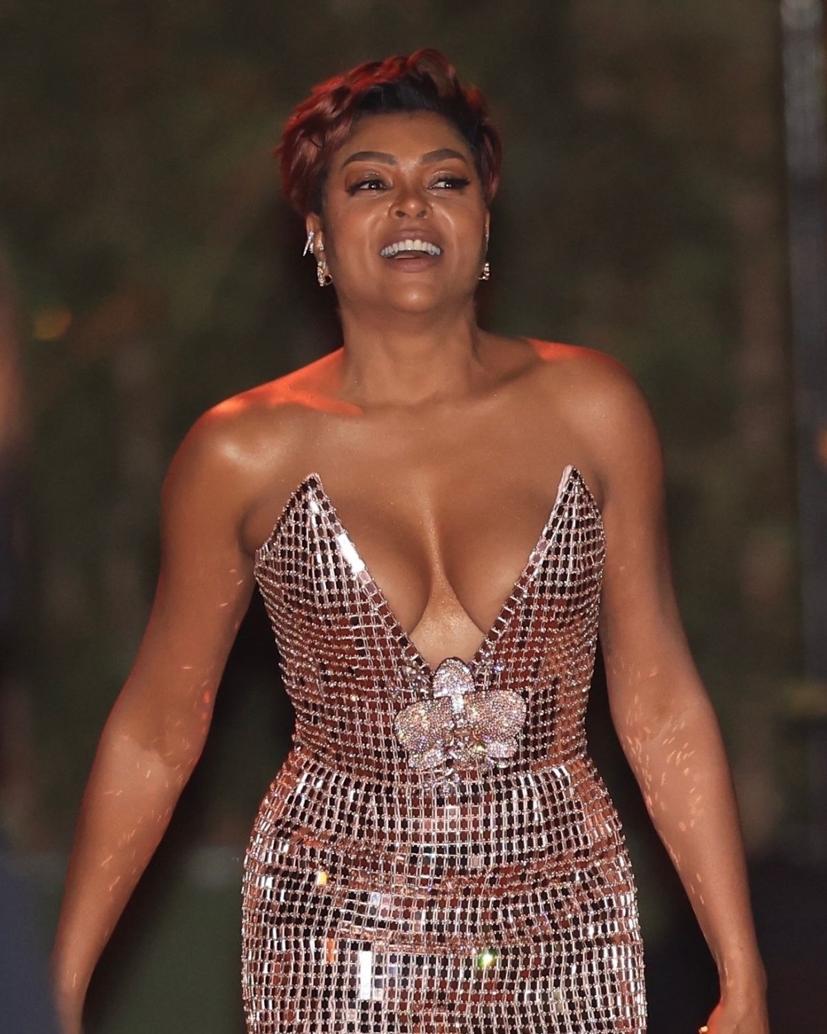 Taraji P. Henson Leaves Academy Museum Gala in Los Angeles, October 2024