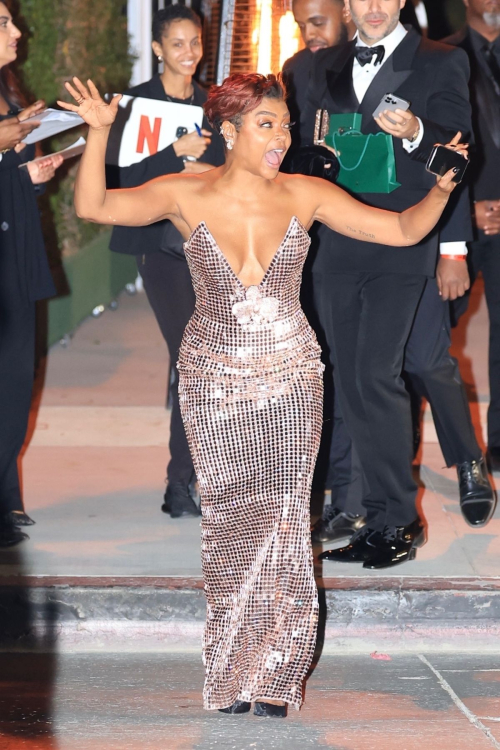 Taraji P. Henson Leaves Academy Museum Gala in Los Angeles, October 2024 4