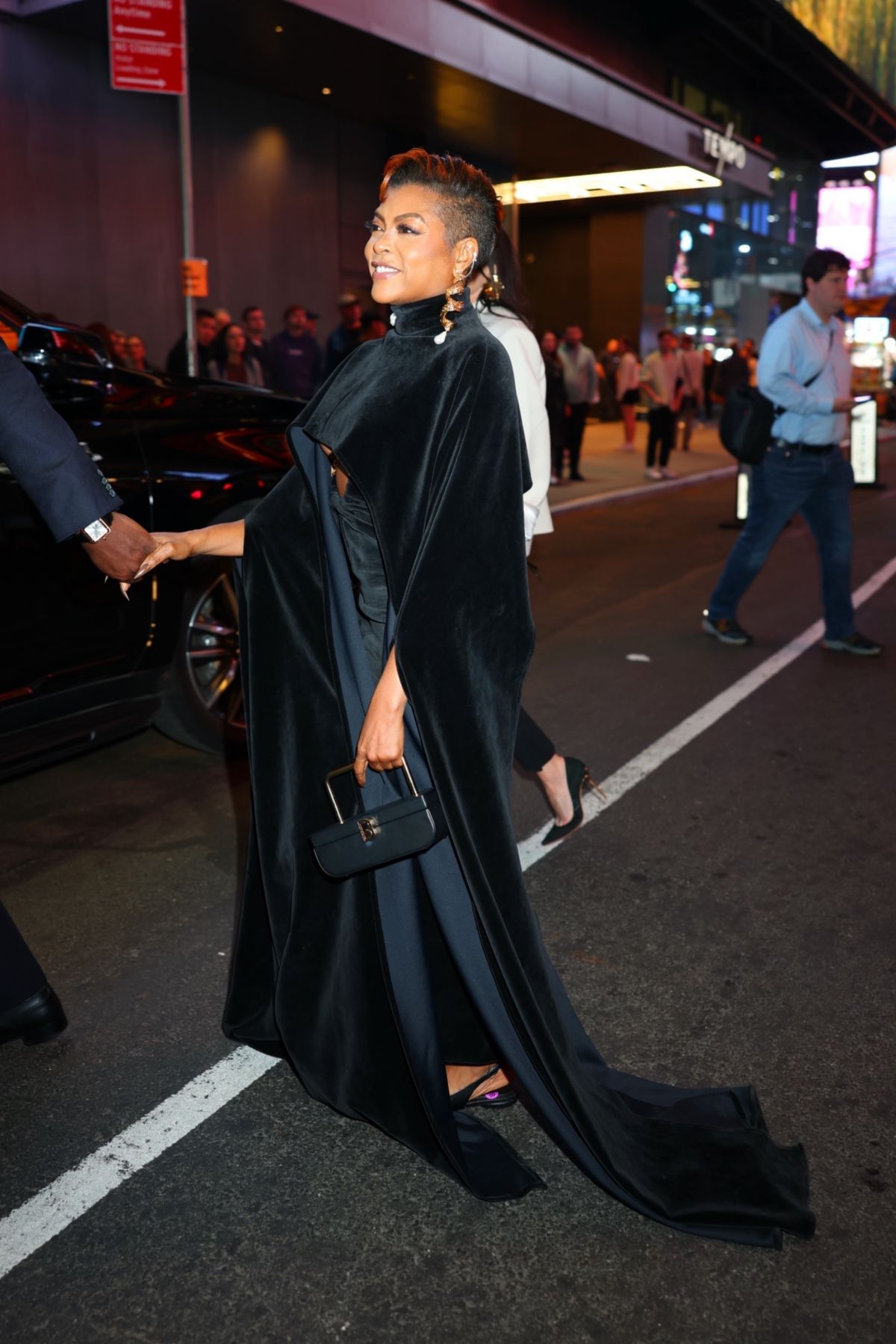 Taraji P. Henson Leaves Glamour Women of the Year Awards, October 2024