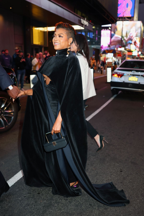 Taraji P. Henson Leaves Glamour Women of the Year Awards, October 2024 4