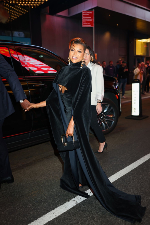 Taraji P. Henson Leaves Glamour Women of the Year Awards, October 2024 6