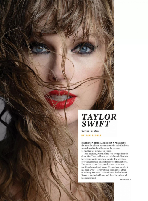 Taylor Swift in TIME Inspiring Women Special, 2024