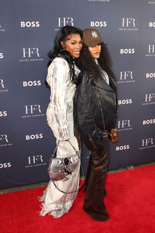 Teyana and Nikki Taylor at Harlem Fashion Row Fashion Show, September 2024 1