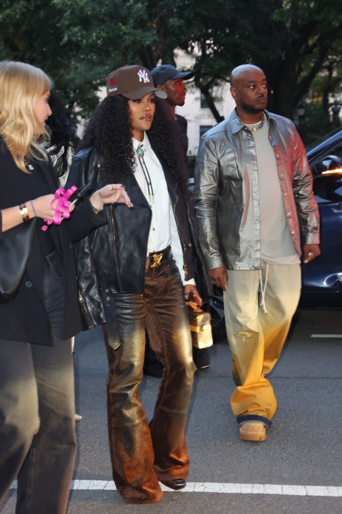 Teyana Taylor at Harlem Fashion Row Show in New York, September 2024