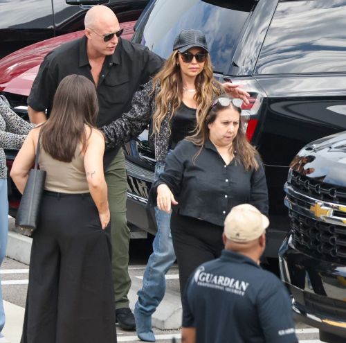 Thalia Arrives at Rehearsal for Billboard Latin Music Awards, October 2024 1