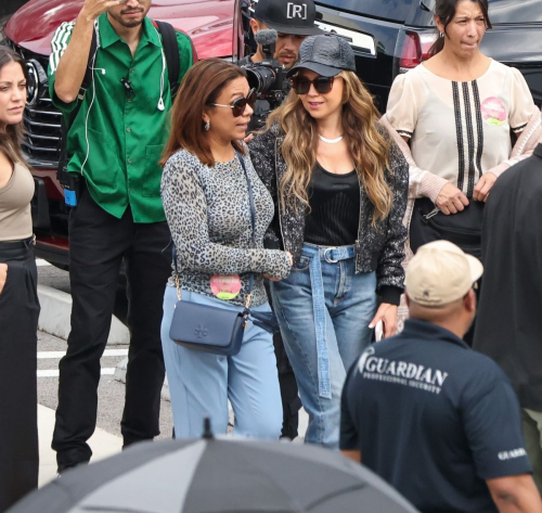 Thalia Arrives at Rehearsal for Billboard Latin Music Awards, October 2024 3