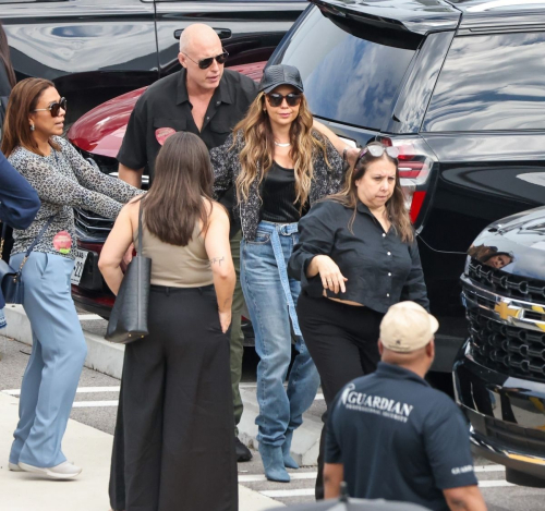 Thalia Arrives at Rehearsal for Billboard Latin Music Awards, October 2024 4