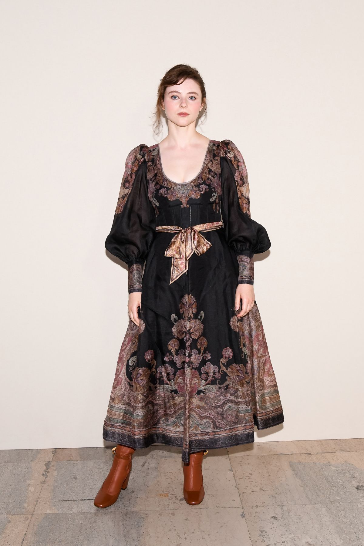 Thomasin McKenzie at Zimmermann Spring 2025 Runway Show, September 2024