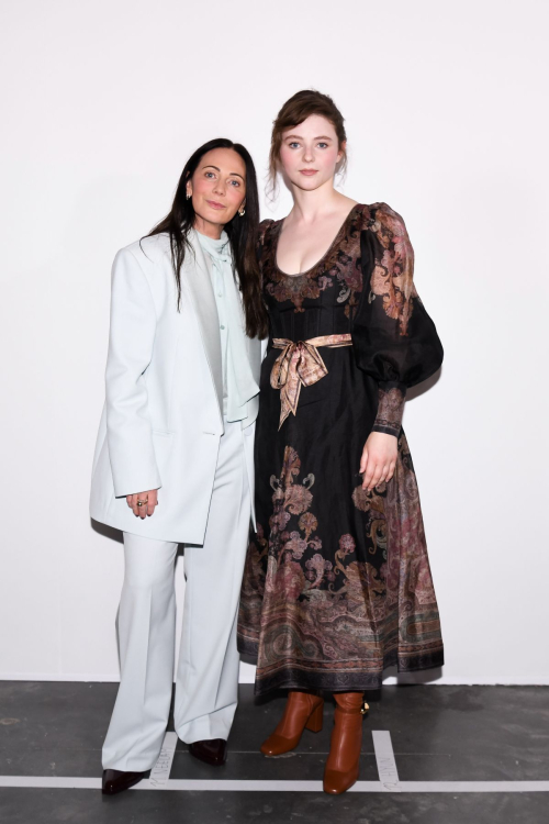 Thomasin McKenzie at Zimmermann Spring 2025 Runway Show, September 2024 2