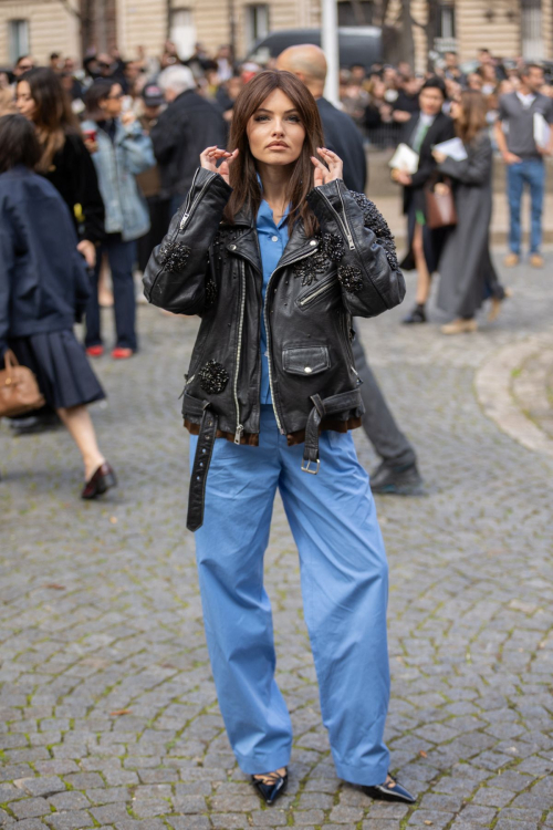 Thylane Blondeau at Miu Miu Fashion Show at Paris Fashion Week, October 2024 3