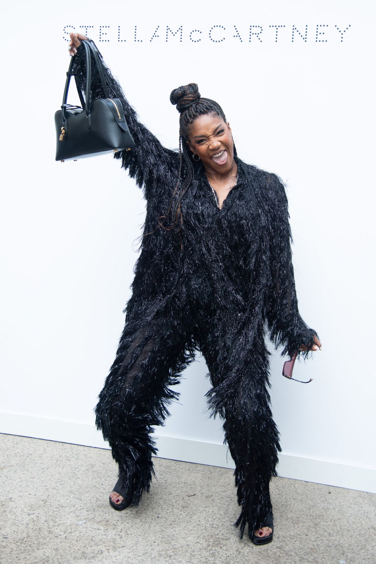 Tiffany Haddish at Stella McCartney Womenswear Spring-Summer 2025 Show, September 2024