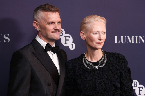 Tilda Swinton at BFI London Film Festival Luminous Gala, October 2024 1