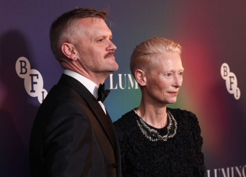 Tilda Swinton at BFI London Film Festival Luminous Gala, October 2024 3