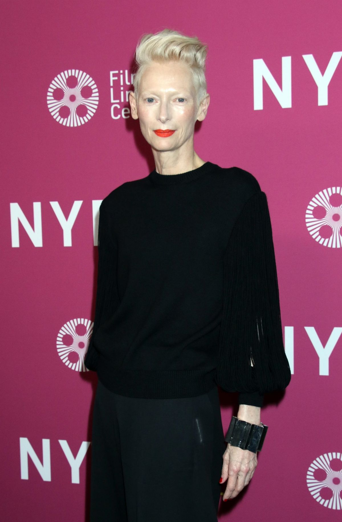 Tilda Swinton at The Room Next Door Premiere in New York, October 2024